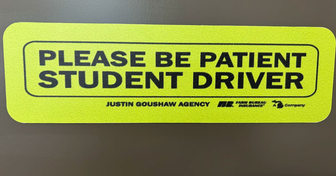 Student Driver Magnet