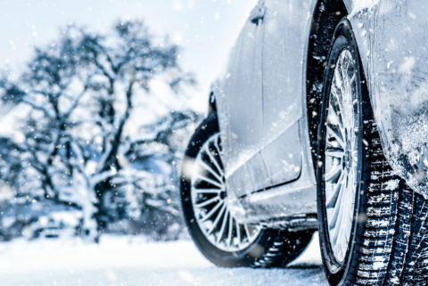 Car in snow